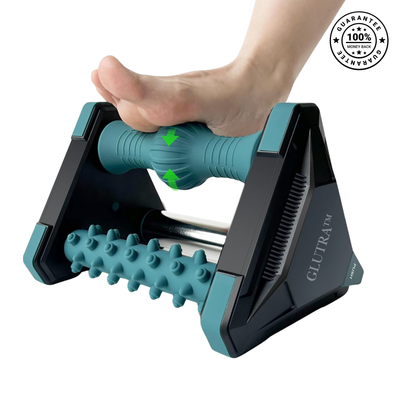Glutra TheraFoot - Pain Relief Foot Massager – Ice Therapy for Plantar Fasciitis, Neuropathy & Circulation